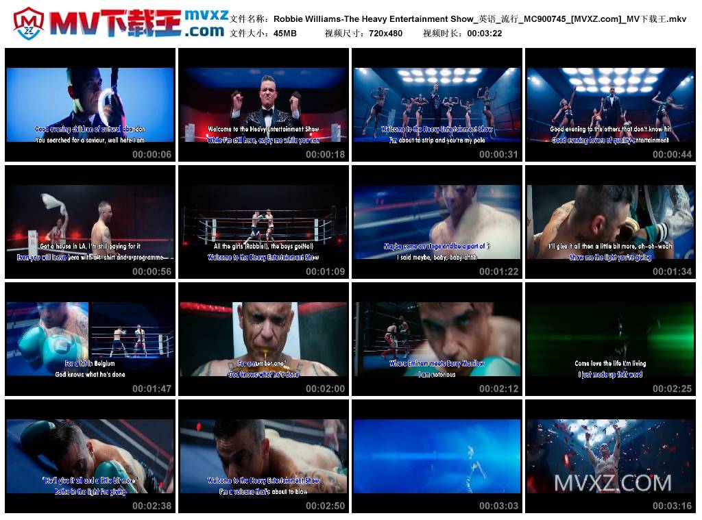 Robbie Williams-The Heavy Entertainment Show_英语_流行_MC900745